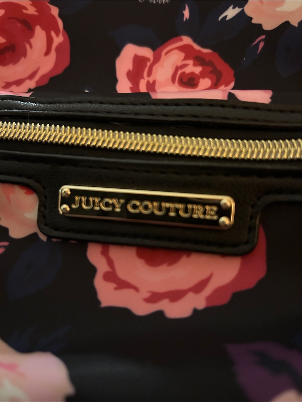 Juicy Couture mini floral backpack NWOT - Picture 2 of 7
